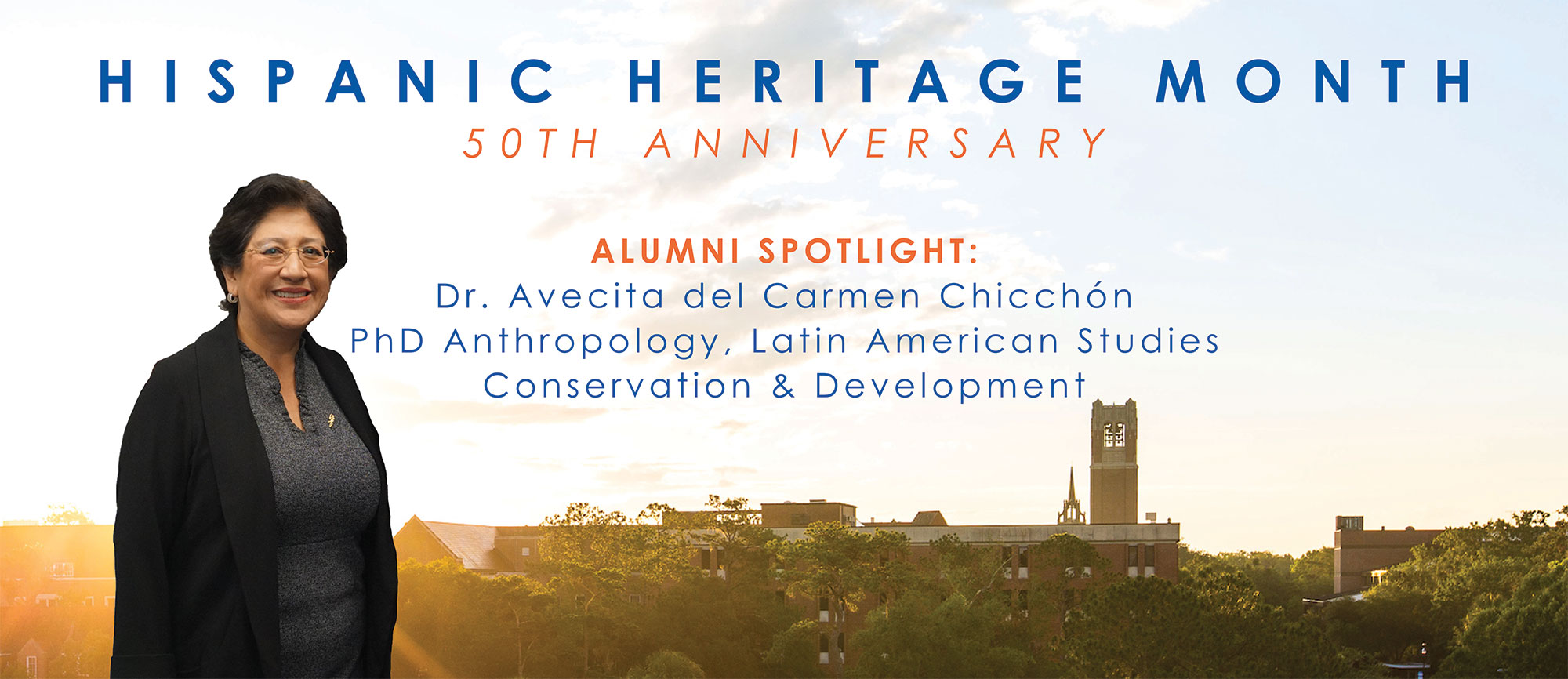 Hispanic Heritage Month Alumni Spotlight Dr. Avecita del Carmen Chicchon